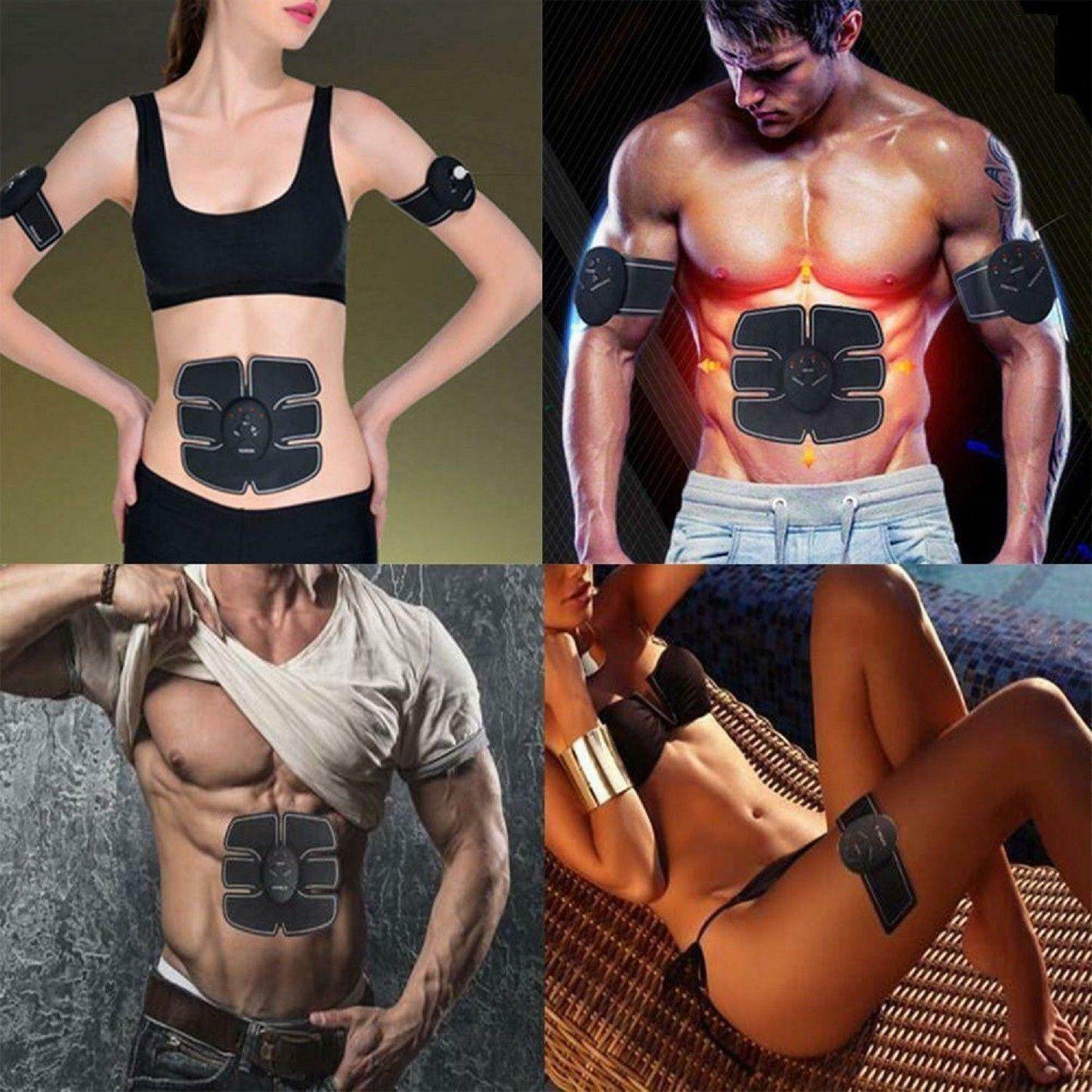 Electric Muscle Toner Machine ABS Toning Belt Simulation Fat Burner Belly Shaper - ProTrendyz