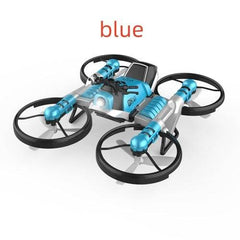 WiFi FPV RC Drone Motorcycle 2 in 1 Foldable Helicopter Camera 0.3MP Altitude Hold RC Quadcopter Motorcycle Drone 2 in 1 Dron - ProTrendyz