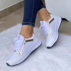 Women Sneakers Lace-up Sports Shoes - ProTrendyz