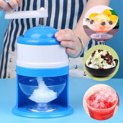 Portable Manual Ice Crushers Hand Crank Ice Shaver Shave Ice Machine Smoothie Maker Household Kitchen Bar Ice Blender Drink Tool Summer Gadgets - ProTrendyz