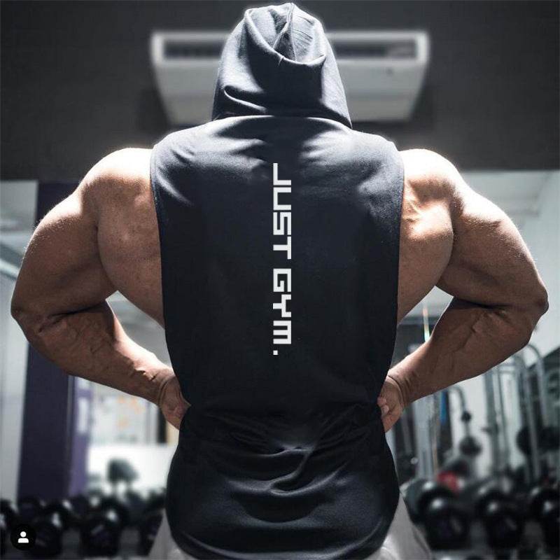 Fitness Vest Men Hooded Loose Clothes - ProTrendyz