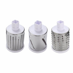 Vegetable Cutter Round Mandoline Slicer Potato Julienne Carrot Grater Cheese - ProTrendyz