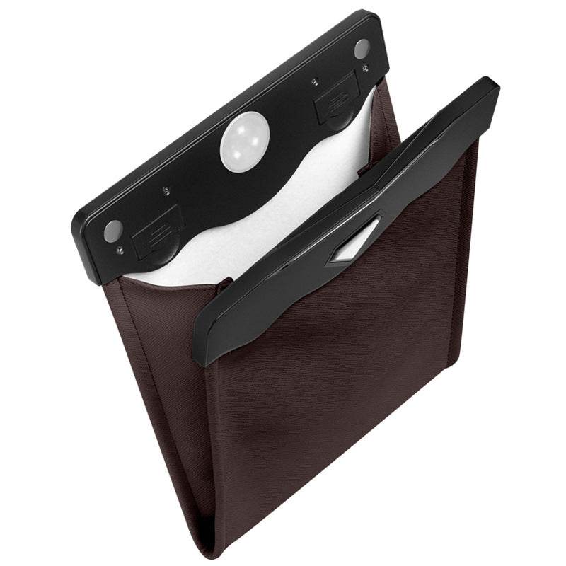 LED Car Trash Can Organizer Garbage Holder Automobiles Storage Bag Accessories Auto Door Seat Back Visor Trash Bin Paper Dustbin - ProTrendyz