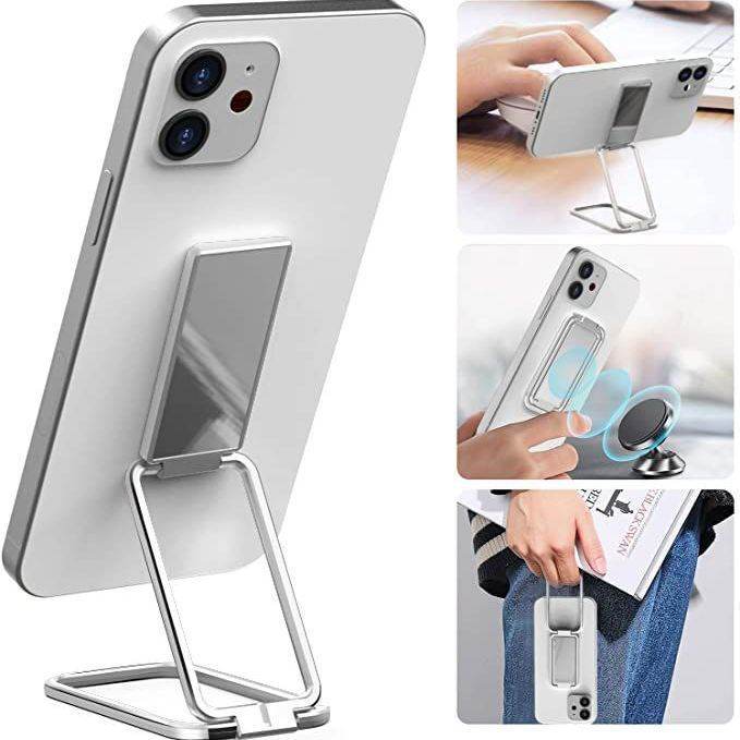 Foldable Mobile Phone Holder Ring Buckle Retractable Desktop CellPhone Stand Car Magnetic Bracket Office Accessories - ProTrendyz