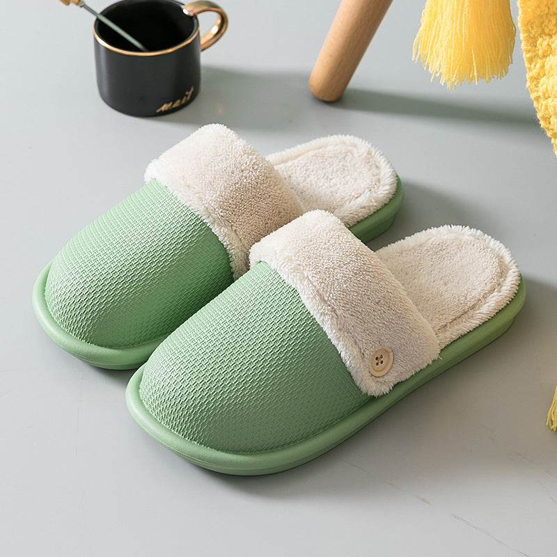 New Autumn And Winter Warm Household Non-slip Home Indoor Removable Slippers - ProTrendyz
