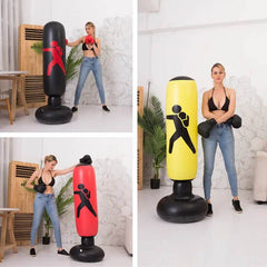 Fitness Inflatable Boxing Column Fighting Column Sandbag Vertical Venting Toy - ProTrendyz