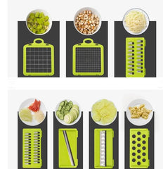 Multifunctional Vegetable Cutter Home Kitchen Slicing And Dicing Fruit Artifact - ProTrendyz