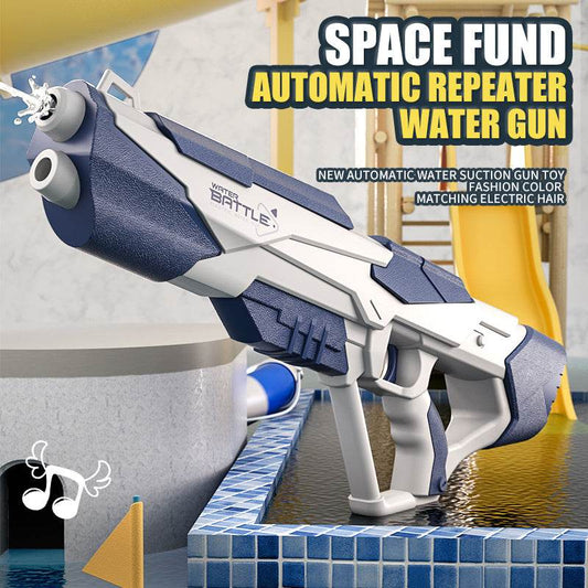 Space Water Gun Electric Automatic Water Absorption Water Fights Toy Outdoor Beach Swimming Pool Bath Toys For Children Kid Gift - ProTrendyz