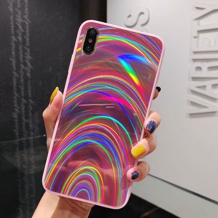 Rainbow Mirror Soft Case Phone Case - ProTrendyz