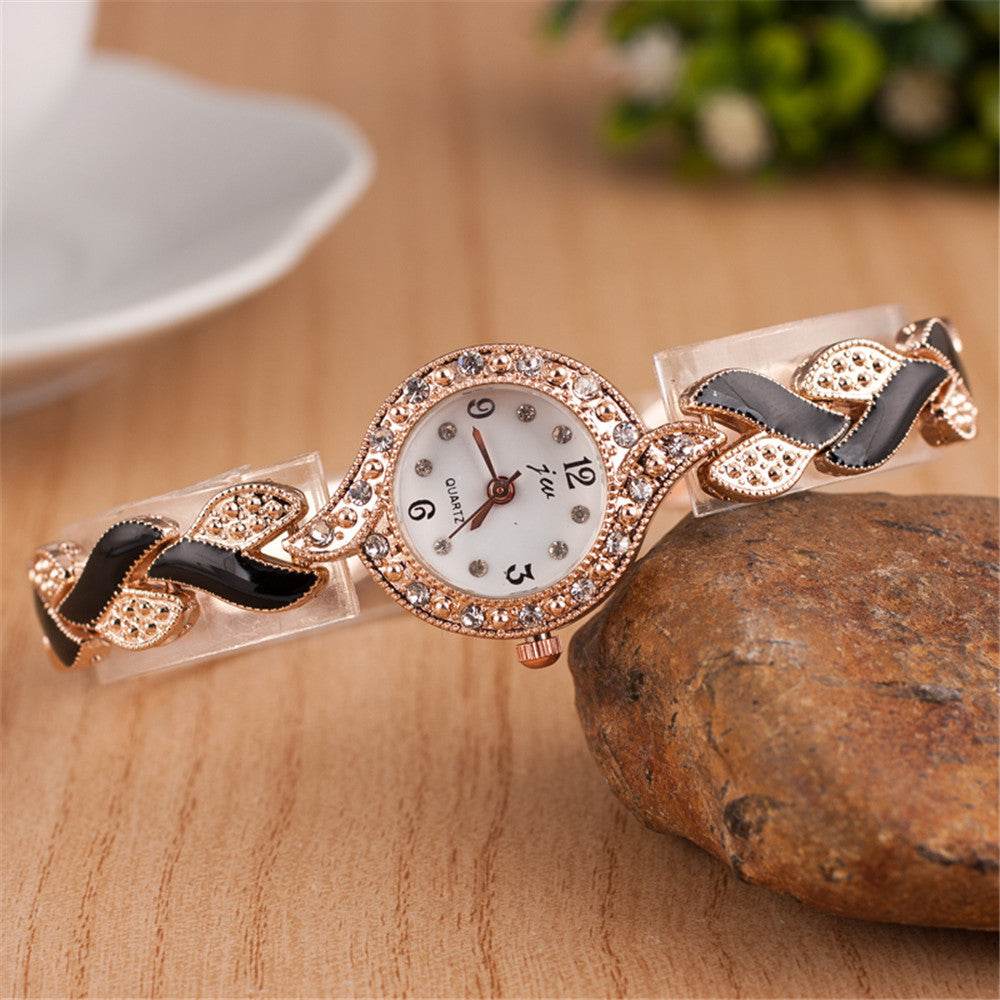 Leaf bracelet quartz wrist watch - ProTrendyz