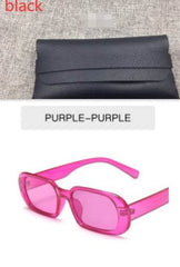 Retro Small Frame Sunglasses Female Candy Color Colorful Fashion Sunglasses - ProTrendyz