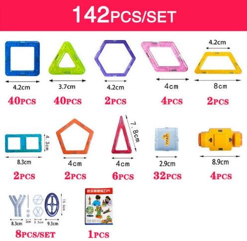 Mini Magnetic Piece Educational Toys - ProTrendyz