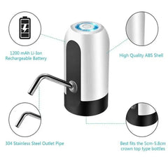 Water Bottle Electric Automatic Universal Dispenser 5 Gallon USB USB Water Dispenser Automatic Drinking Water Bottle US - ProTrendyz