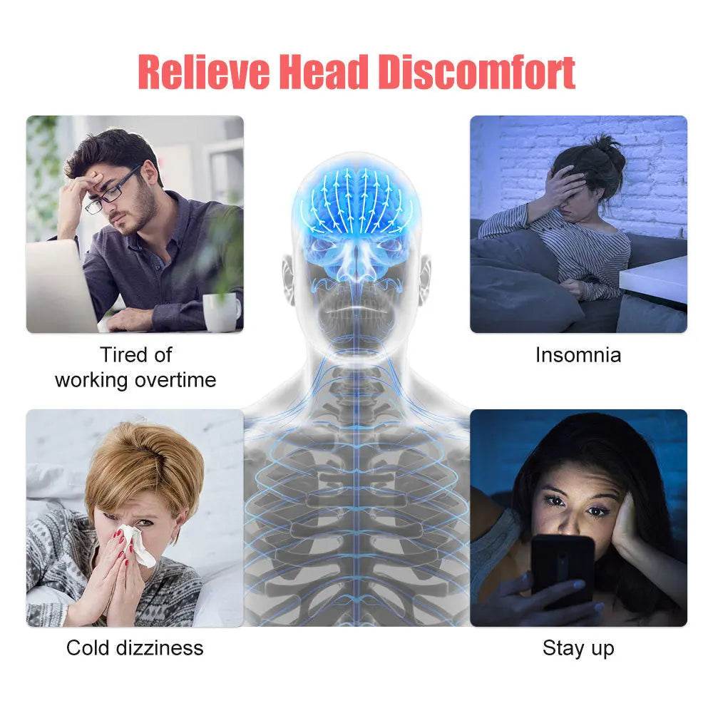 Electric Scalp Massager Scalp Massage Machine Head Massager Scraper Head Scratcher Mini Hair Massage Scalp Scrub Brush - ProTrendyz