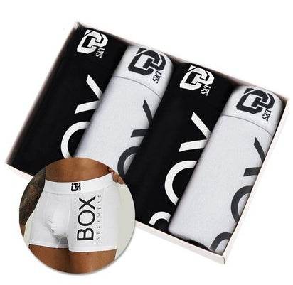 4Pc Boxershorts for Men Boxer Short Underwear Man Panties - ProTrendyz