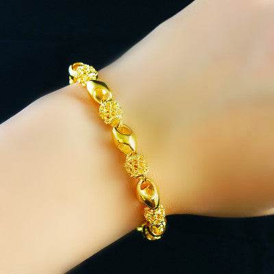 Gold-plated brass bracelet - ProTrendyz