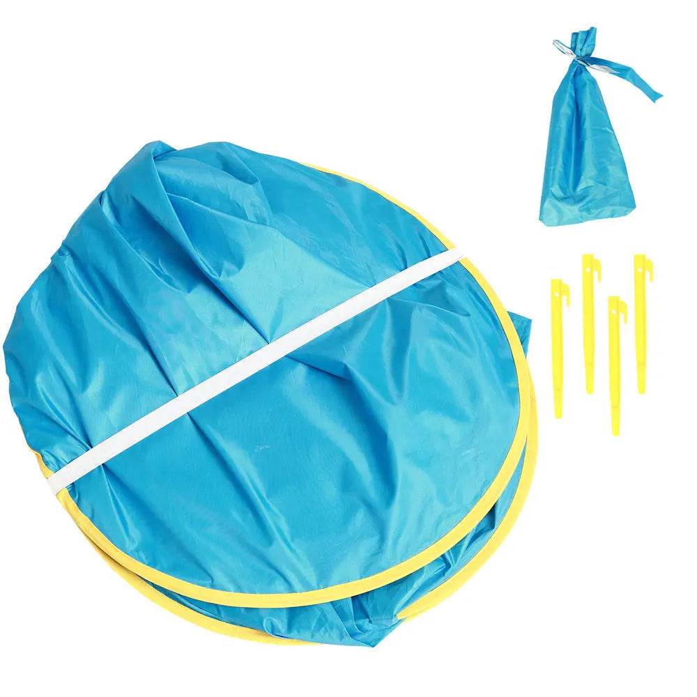 Baby Beach Tent Kids Outdoor Camping Easy Fold Up Fold Down Waterproof Up Sun Awning Tent UV-protecting - ProTrendyz