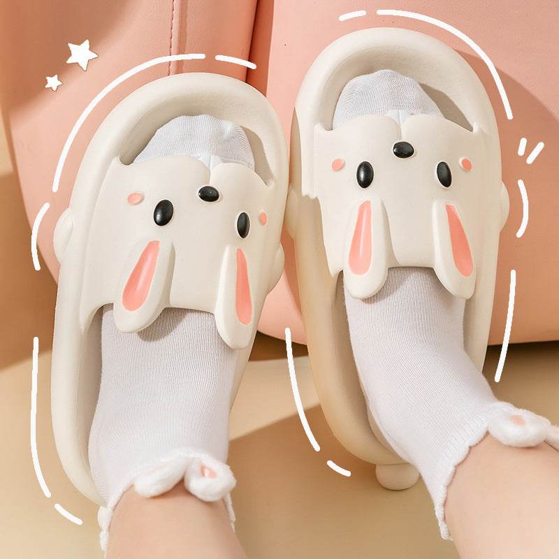 Cute Rabbit Slippers For Kids Women Summer Home Shoes Bathroom Slippers - ProTrendyz
