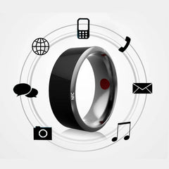 Smart Ring Wearable Device Multifunctional Black High-tech NFC - ProTrendyz