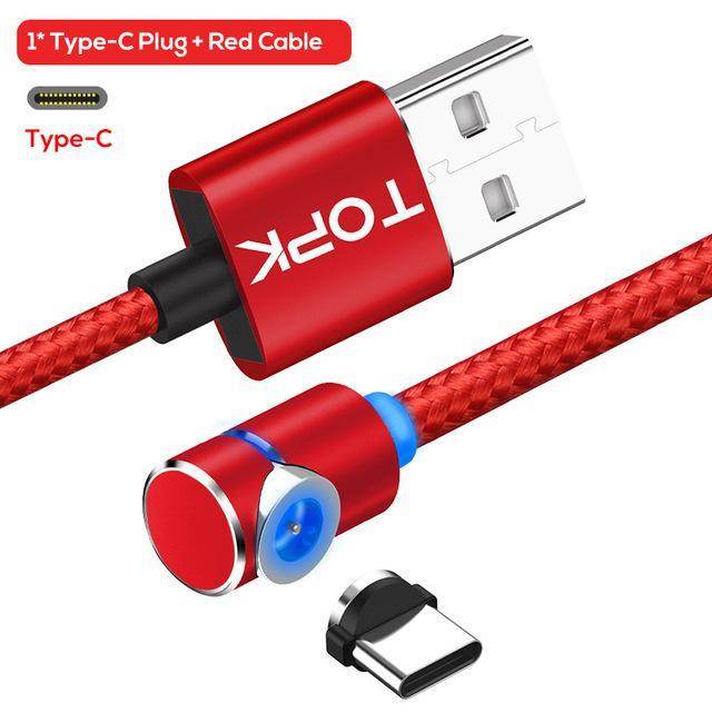 Magnetic Cable Micro Usb Cable 360 Degree Rotate Magnetic Charge Phone Charging Cord Wire - ProTrendyz