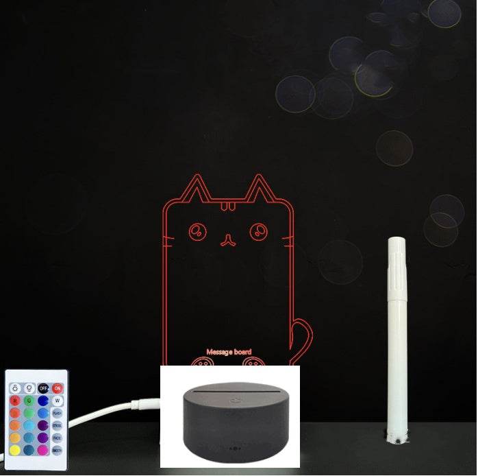 3D Acrylic Board Handwriting Message Board LED Light - ProTrendyz