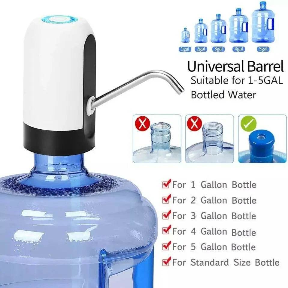 Water Bottle Electric Automatic Universal Dispenser 5 Gallon USB USB Water Dispenser Automatic Drinking Water Bottle US - ProTrendyz