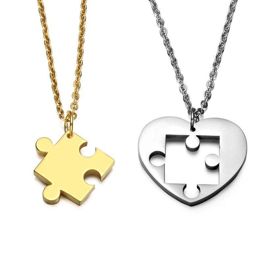 Love Pendant Necklace Couple Jewelry - ProTrendyz