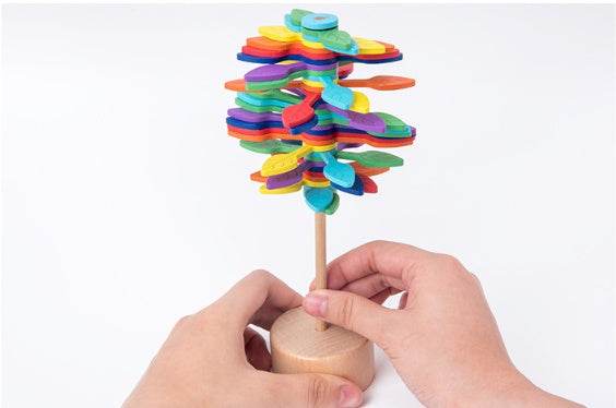 Solid Wooden Rotating Lollipop Fischer Series Creative Ornaments Decompression Toys Decompression Artifact Gyro - ProTrendyz