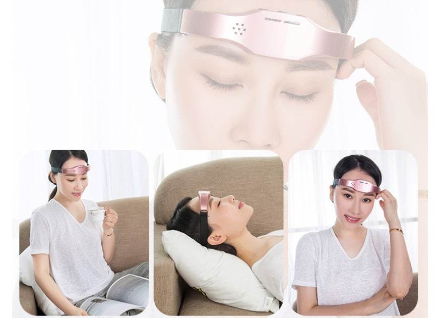Head Massager Wireless Stress Relief Brain Massage Helmet Unisex Sleep Therapy Device - ProTrendyz