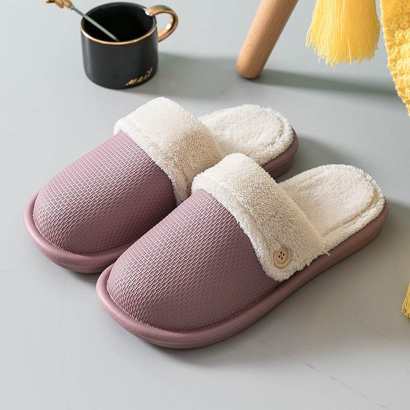 New Autumn And Winter Warm Household Non-slip Home Indoor Removable Slippers - ProTrendyz