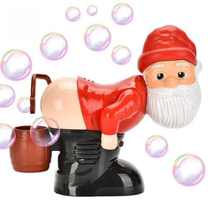 Electric Santa Claus Bubbles Machine Blowing Bubbles Music Light Entertainment Toy Prank Funny Ornament Christmas Gifts Christmas Decorations - ProTrendyz