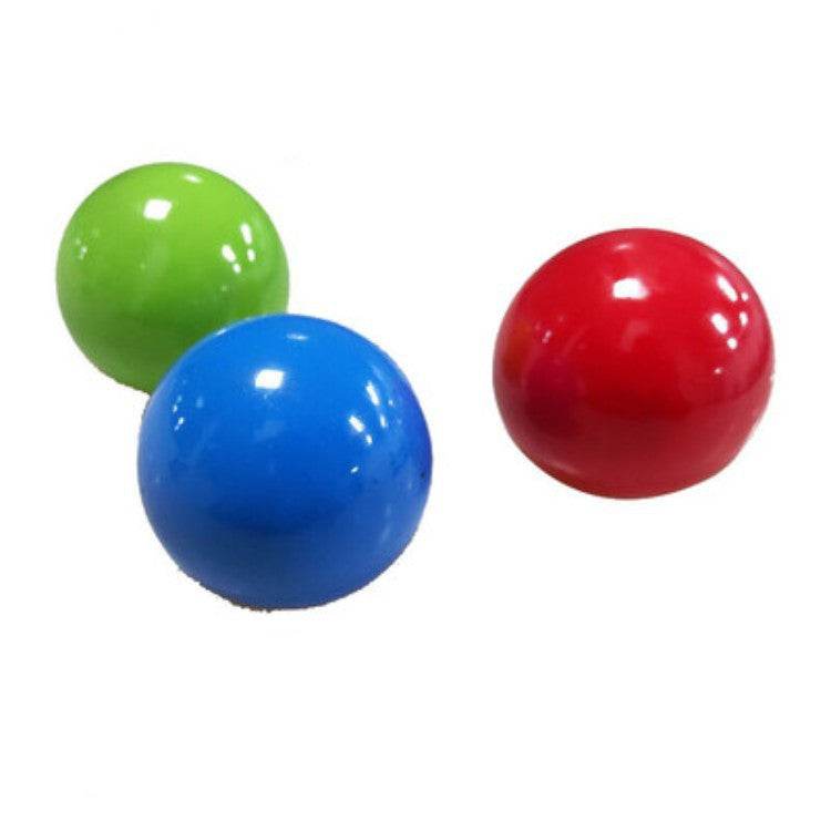 Stick Wall Ball Stress Relief Toys Sticky Squash Ball - ProTrendyz