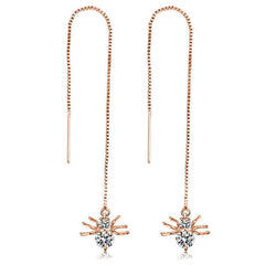 Shining Star Tassel Earrings Back Hanging Exquisite Earrings - ProTrendyz