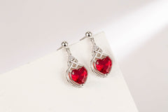 Heart-shaped Ruby Jewelry Suit - ProTrendyz