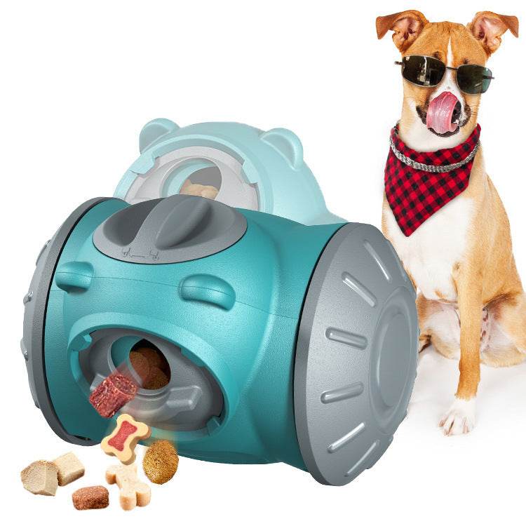 Dog Tumbler Toys Increases Pet IQ Interactive Slow Feeder For Small Medium Dogs Cat Training Balance Car Feeder Pet Toy Pet Products - ProTrendyz