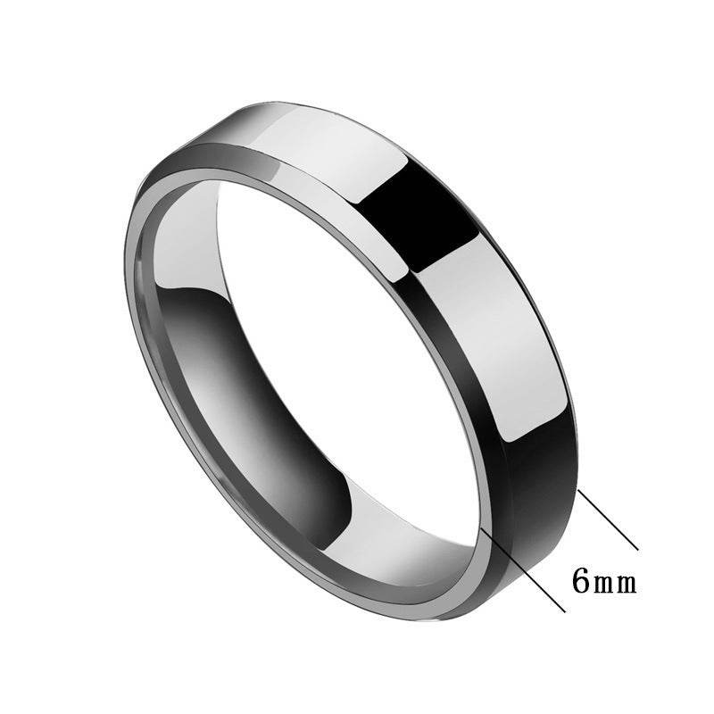 Niche Rings For Men And Women Stainless Steel Couple Rings - ProTrendyz