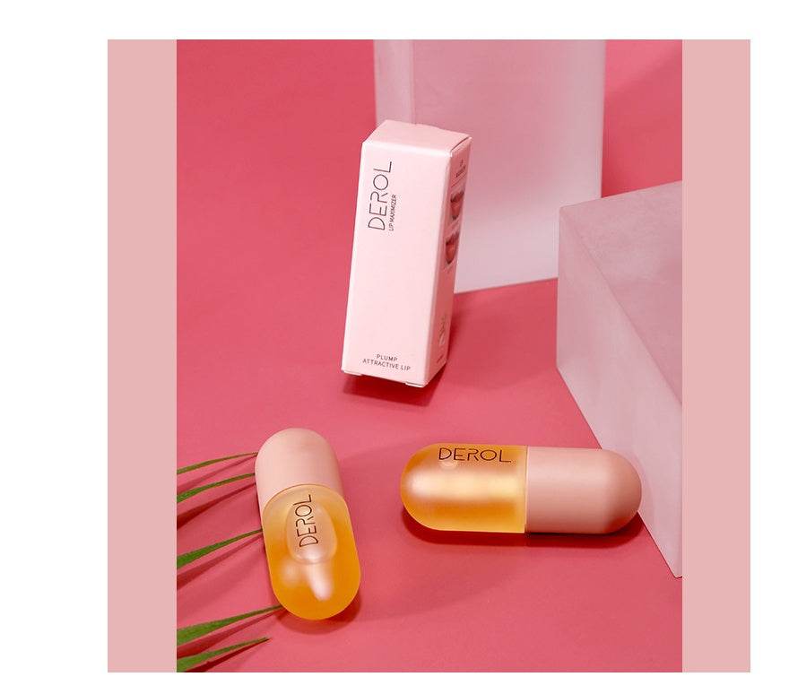 Day Night Instant Volume Lip Plumper Oil Clear Lasting Nourishing Repairing Reduce Lip Fine Line Care Lip Beauty Cosmetic - ProTrendyz