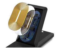 Folding three-in-one multifunctional wireless charger - ProTrendyz