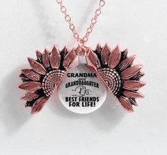 Sunflower Double-layer Lettering Necklace - ProTrendyz