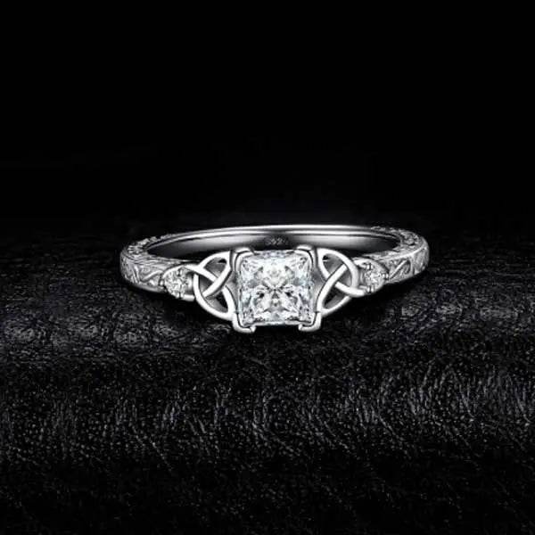 Woman's Engagement Ring Wedding Ring - ProTrendyz