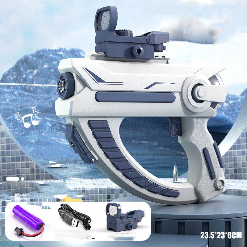 Space Water Gun Electric Automatic Water Absorption Water Fights Toy Outdoor Beach Swimming Pool Bath Toys For Children Kid Gift - ProTrendyz