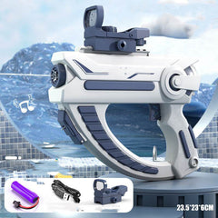 Space Water Gun Electric Automatic Water Absorption Water Fights Toy Outdoor Beach Swimming Pool Bath Toys For Children Kid Gift - ProTrendyz