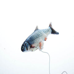 Electric Funny Cat Simulation Fish Beating Usb Jumping Cat Toy - ProTrendyz