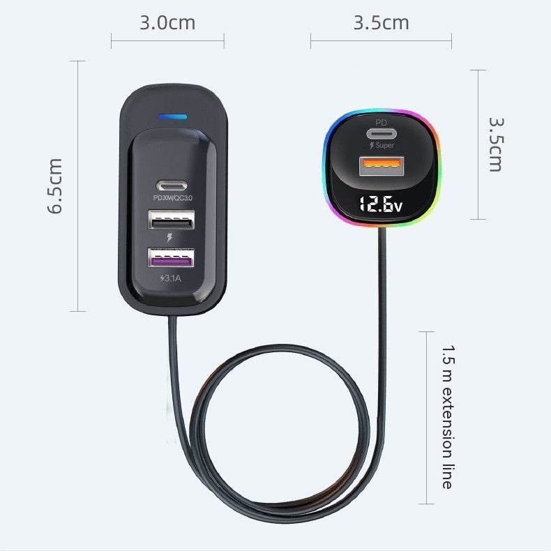 Car Charger Super Fast Charge Multi-function - ProTrendyz