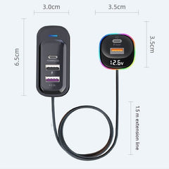 Car Charger Super Fast Charge Multi-function - ProTrendyz