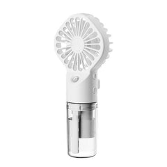 Portable Handheld Spray Fan 4-Speed Water Spray Mist Fan Summer Cooling Artifact USB Charging Summer Supplies Outdoor Mini Fan - ProTrendyz