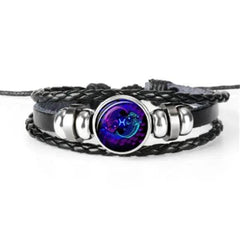 Zodiac Constellation Bracelet Braided Design Bracelet For Men Women Kids - ProTrendyz