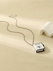 Stainless Steel Necklaces For Men Women Cross Bible Verses Pendant Christian Jesus Baptism Gifts Fashion Jewelry - ProTrendyz