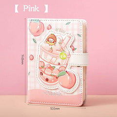 Cute Magnetic Buckle Notebook Girl Heart Hand Ledger - ProTrendyz