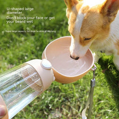 Portable Dog Water Bottle Food And Water Container For Pet Pets Feeder Bowl Outdoor Travel Drinking Bowls Water Dispenser - ProTrendyz
